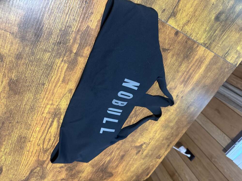 NOBULL Black Sports Bra Size XL